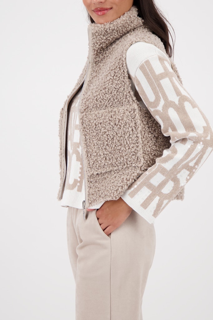 Monari Damen Outdoorwesten Lattemacchi