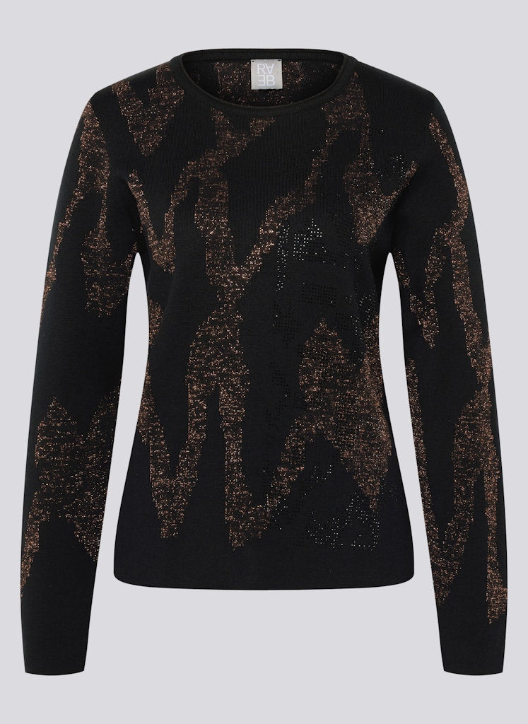 Rabe Damen Pullover Schwarz