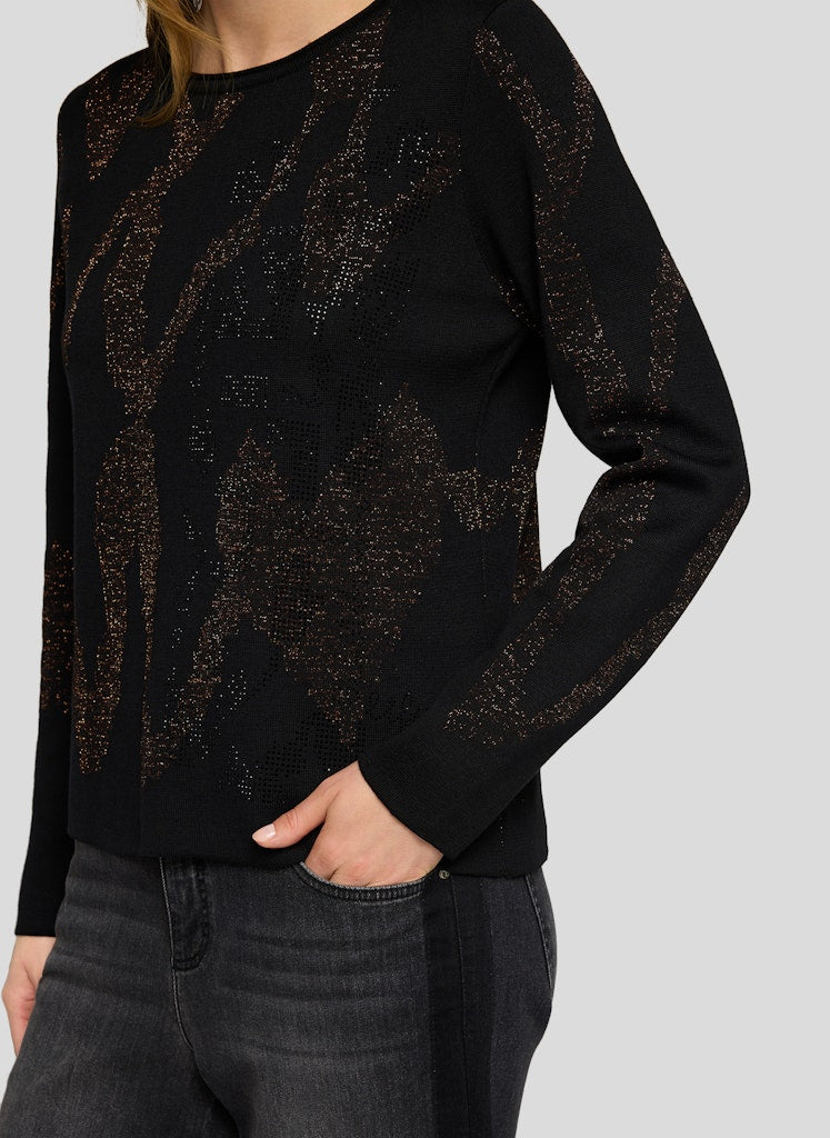 Rabe Damen Pullover Schwarz