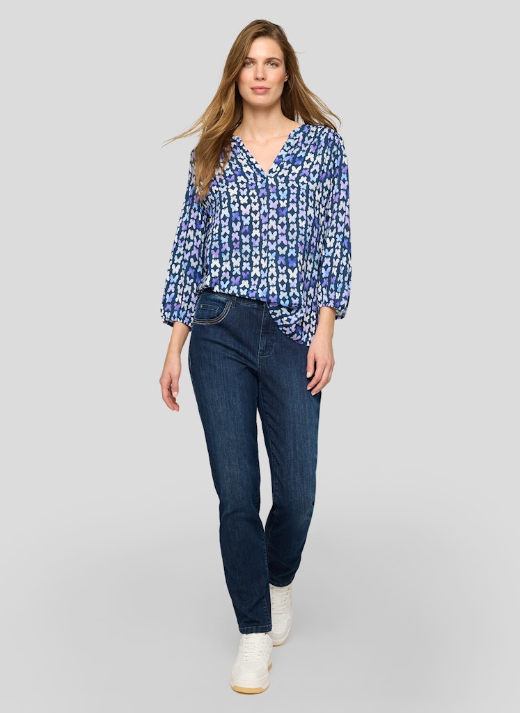Rabe Damen Blusen Dunkel Jeans