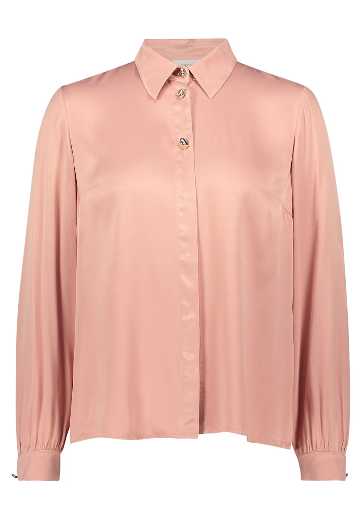 Cartoon Damen Blusen Peach Beige