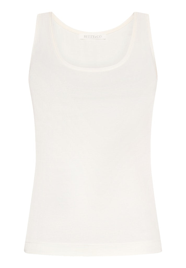 Betty & Co Damen Tops Offwhite