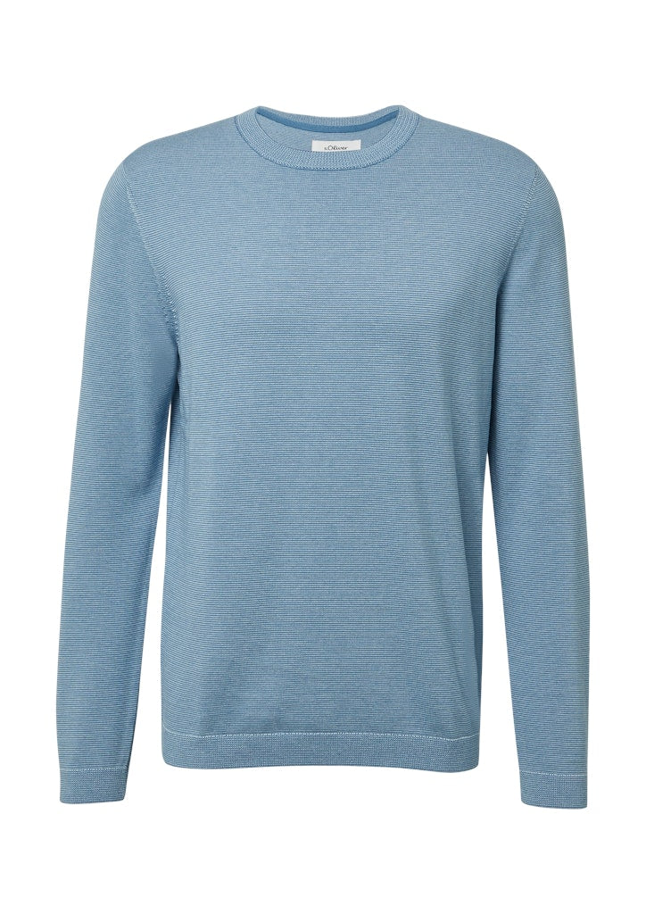 S. Oliver red Herren Pullover Blue Green