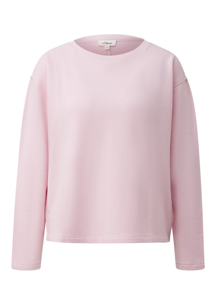 S. Oliver red Damen Sweatshirts Lilac/Pink