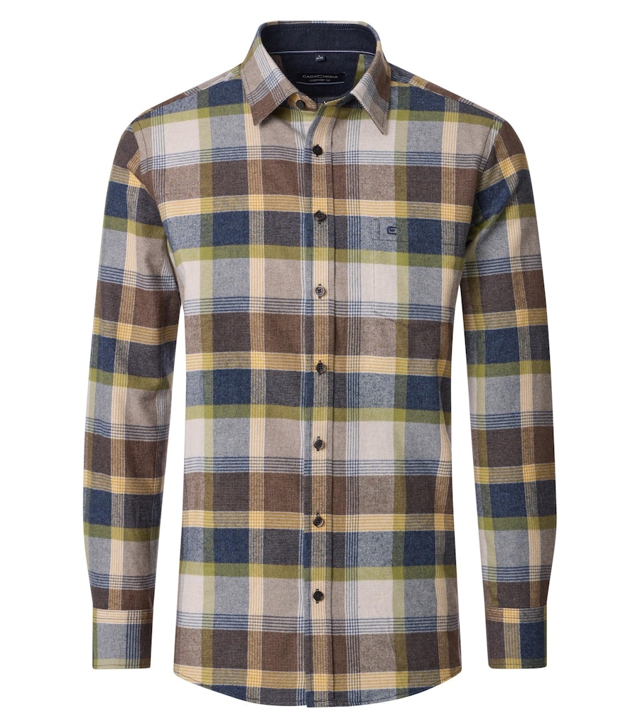 Casa Moda Herren Hemden Braun