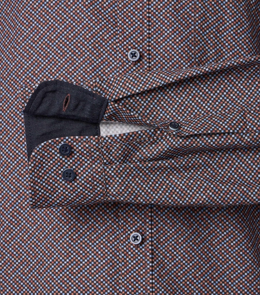 Casa Moda Herren Hemden Braun