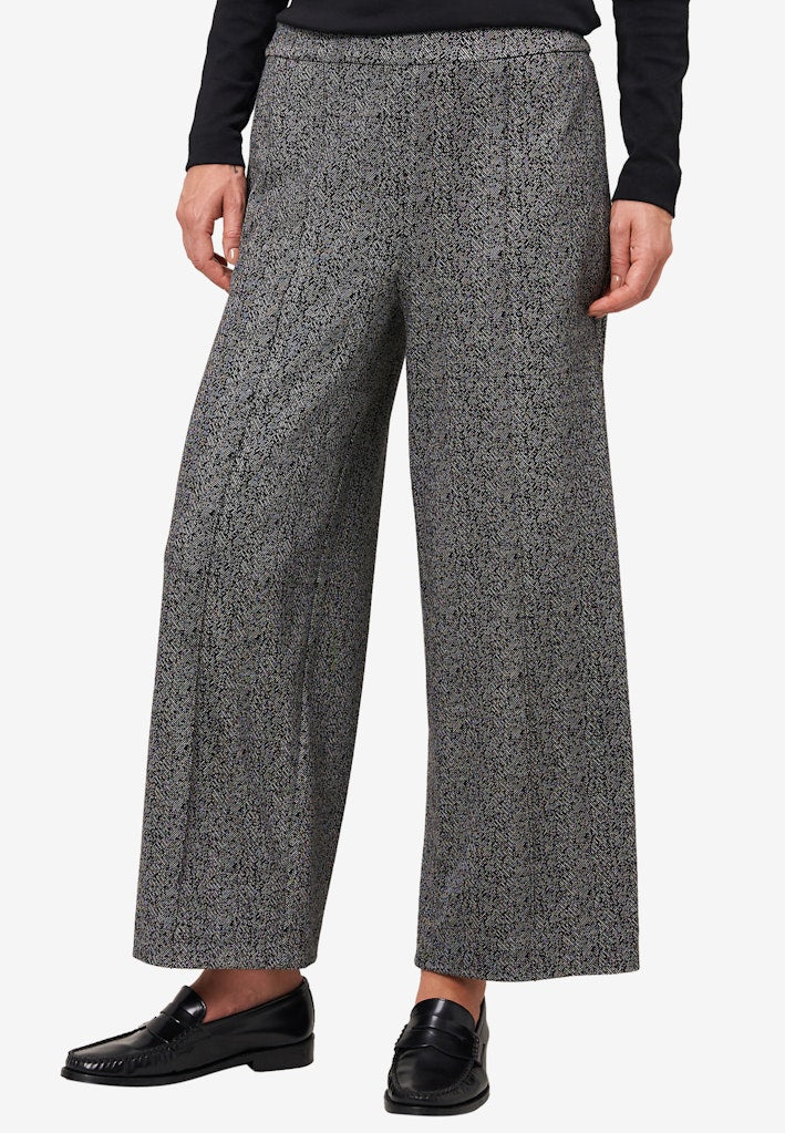 Zero Damen Hosen Blackcream