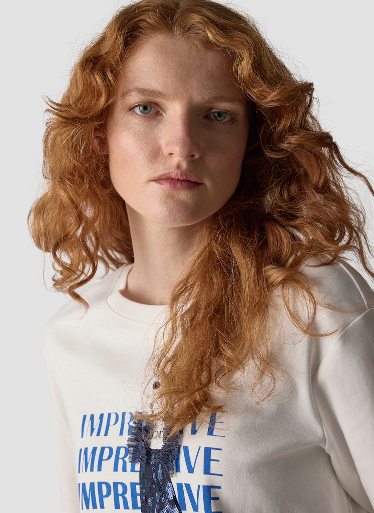 Le Comte Damen T-Shirts Natur