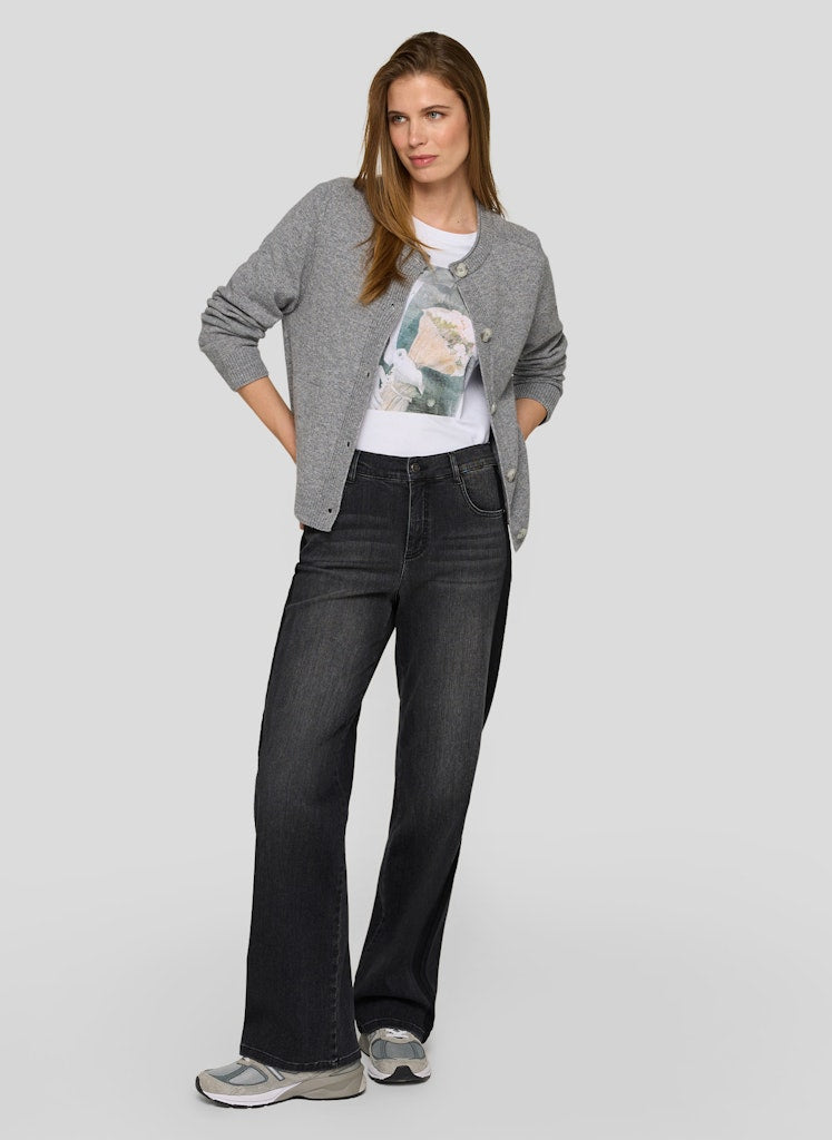 Rabe Damen Strickjacken Flanell