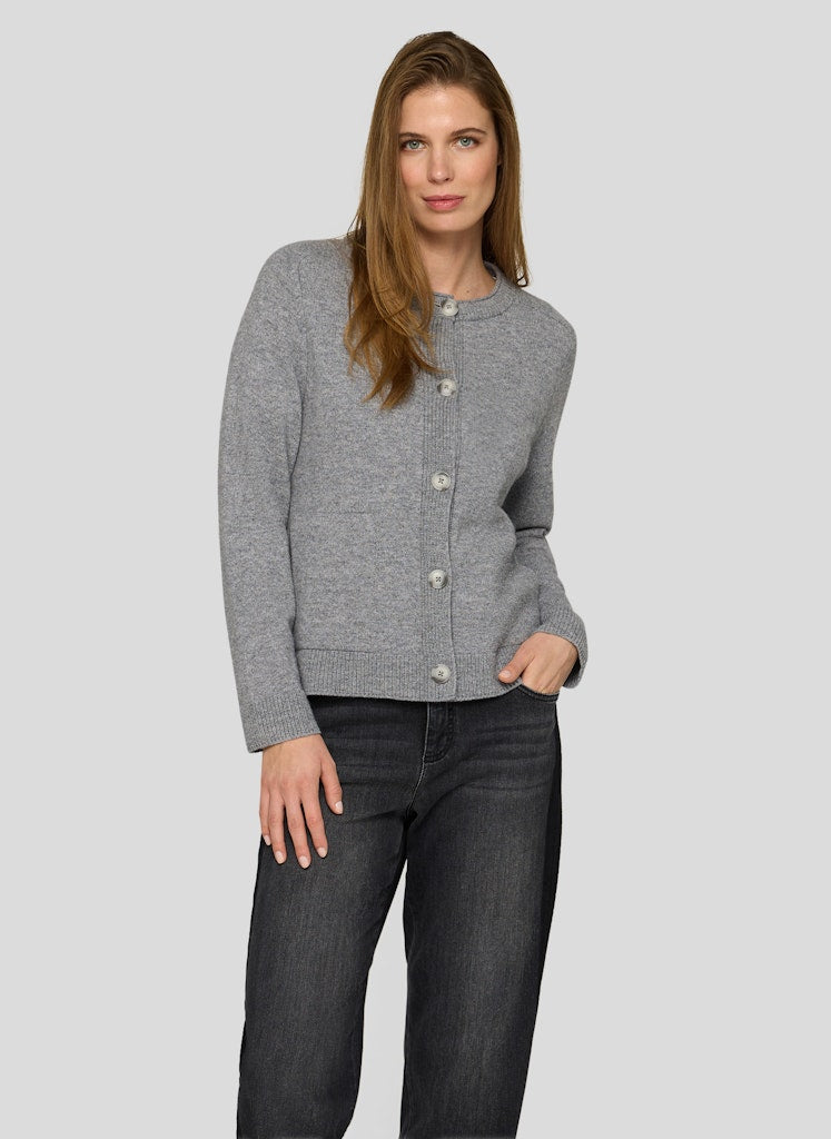 Rabe Damen Strickjacken Flanell