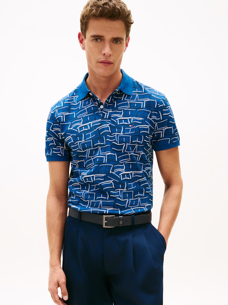 Tommy Hilfiger Herren Polo-Shirts Gz Blue