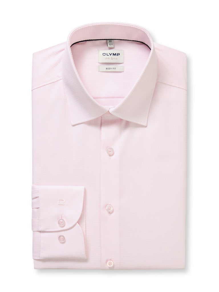 Olymp Herren Hemden lang Rose