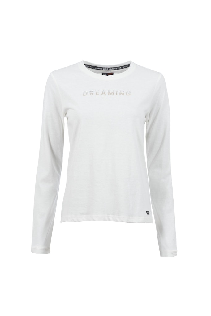 Soquesto Damen T-Shirts Offwhite