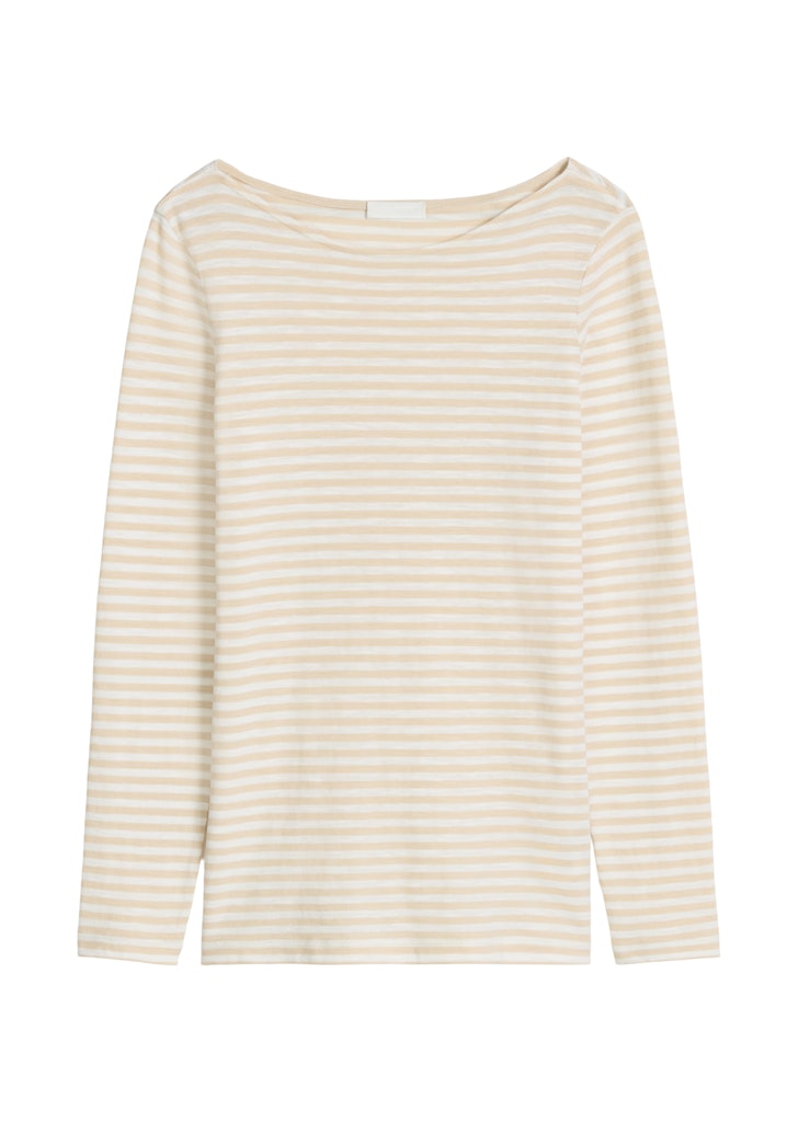 Marc O'Polo Damen T-Shirts Light Beige_Mul