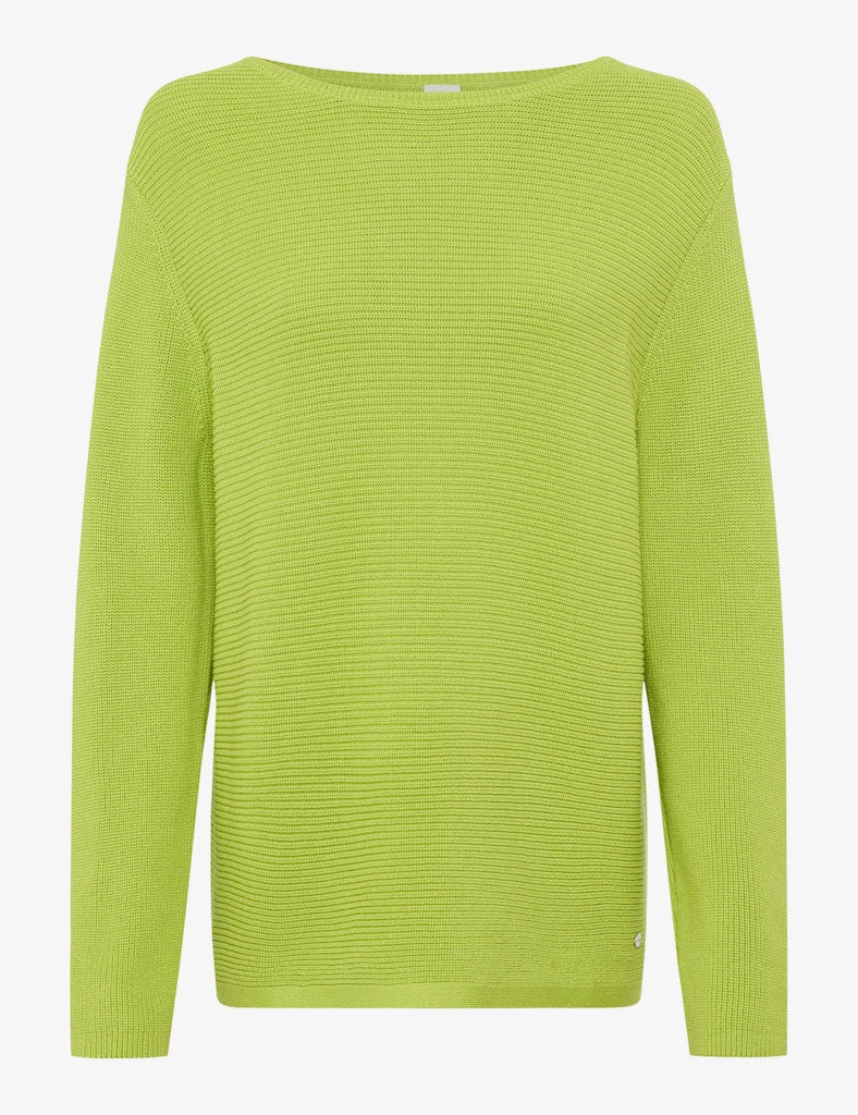 Brax Damen Pullover Moss Pearl