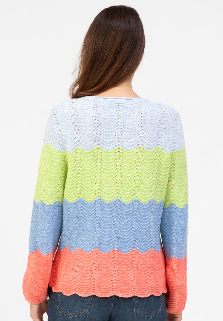 Bianca Damen Pullover Blue Mix
