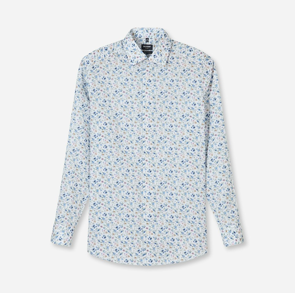 Olymp Herren Hemden lang Weiss