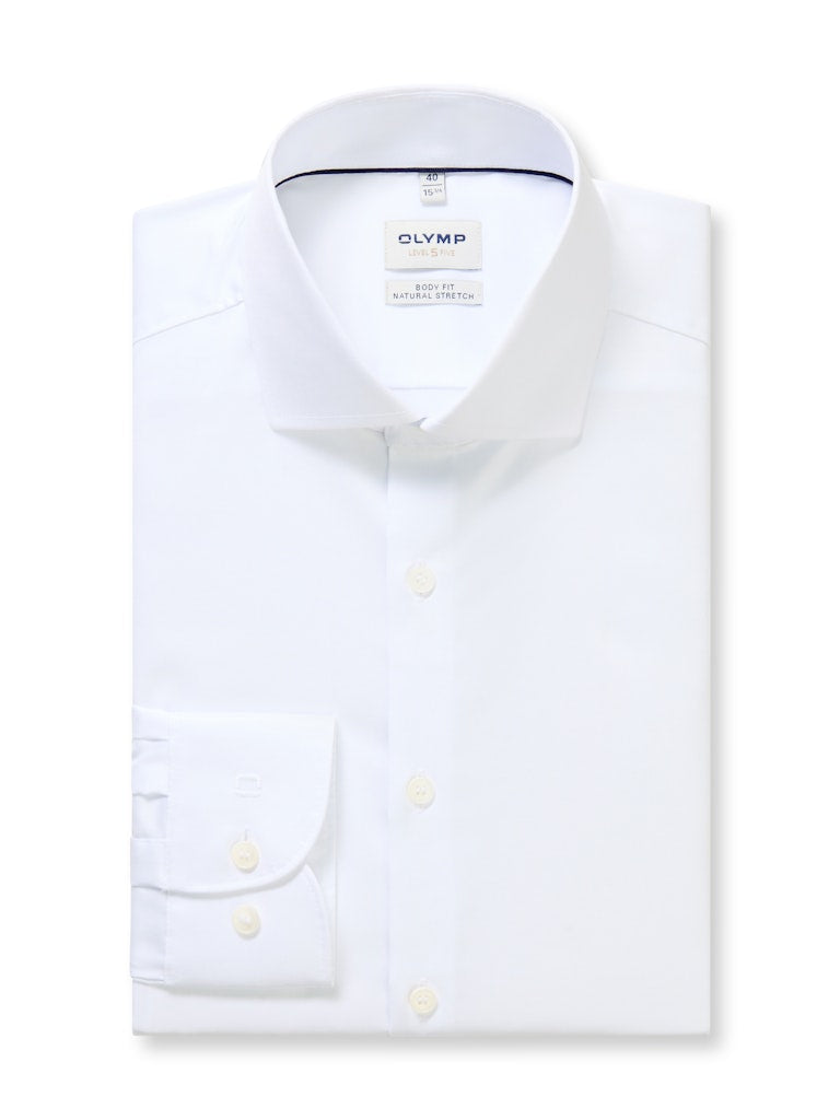 Olymp Herren Hemden lang Weiss