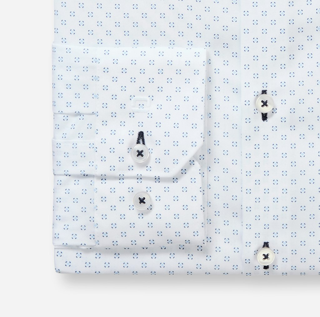 Olymp Herren Hemden lang Weiss