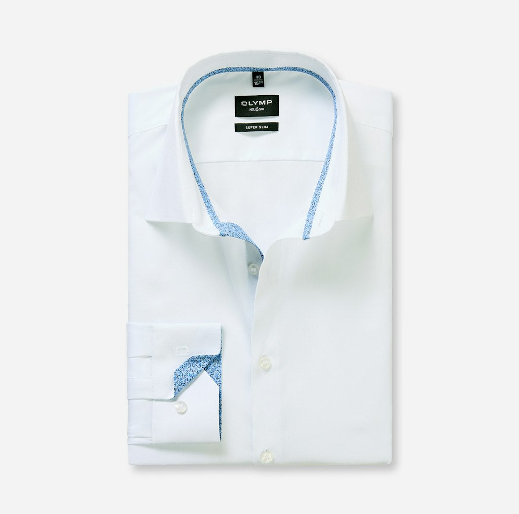 Olymp Herren Hemden lang Weiss