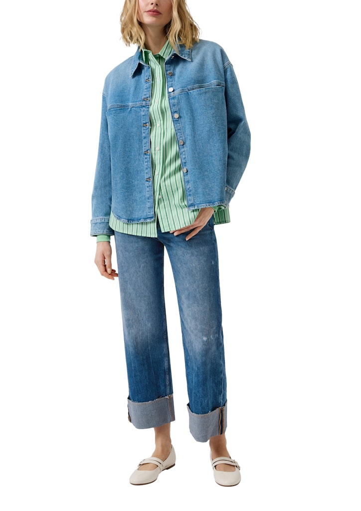 S. Oliver red Damen Jeans Blue