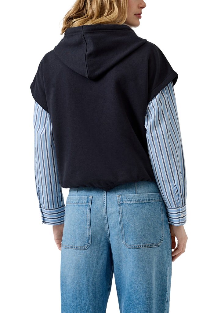 S. Oliver red Damen Sweatshirts Blue