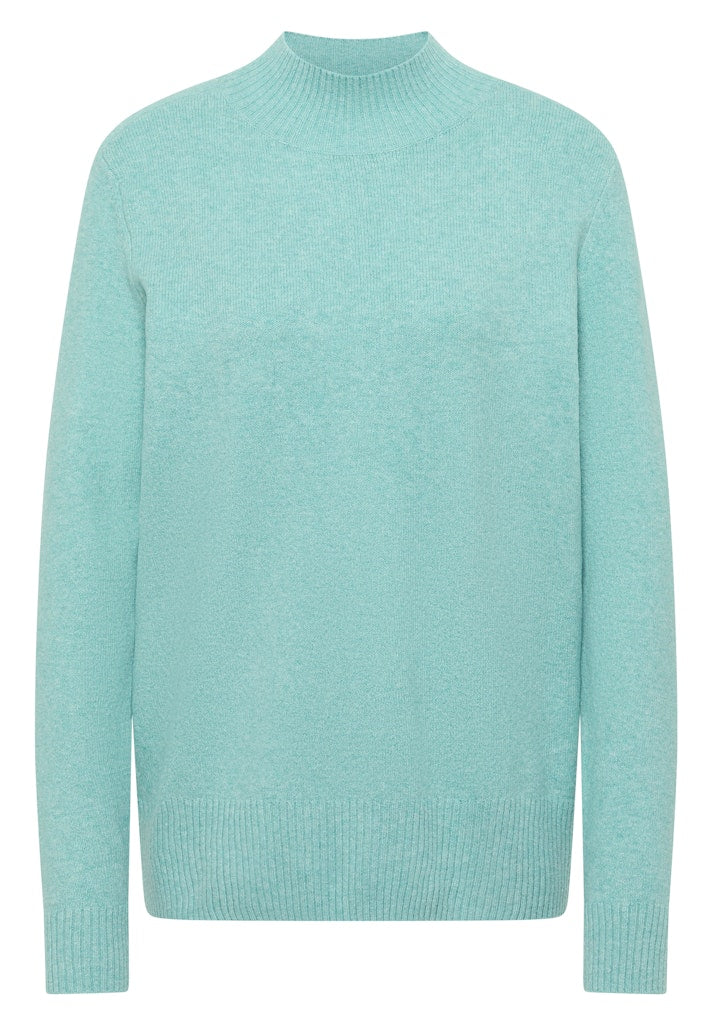 Cecil Damen Pullover Foam Blue