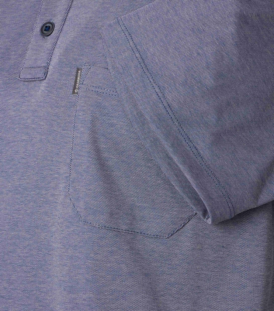 Casa Moda Herren Polo-Shirts Blau