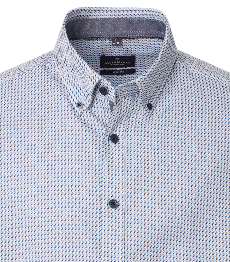 Casa Moda Herren Hemden Blau