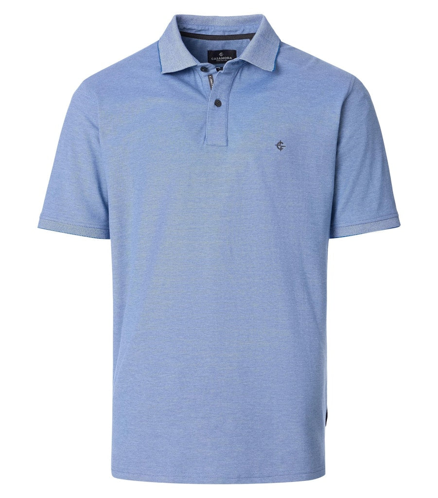Casa Moda Herren Polo-Shirts Blau