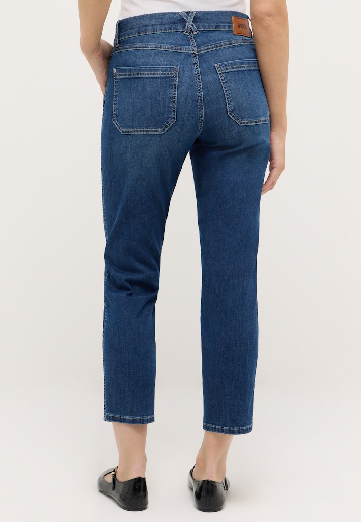 Angels Damen Jeans Mid Blue Us
