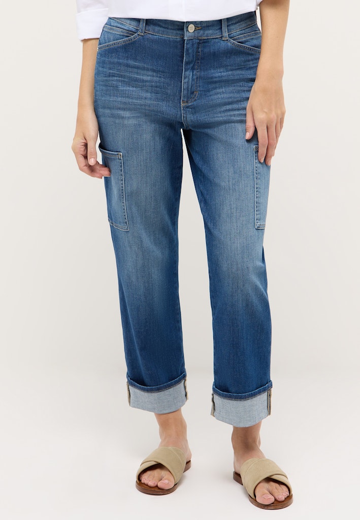 Angels Damen Jeans Mid Blue U