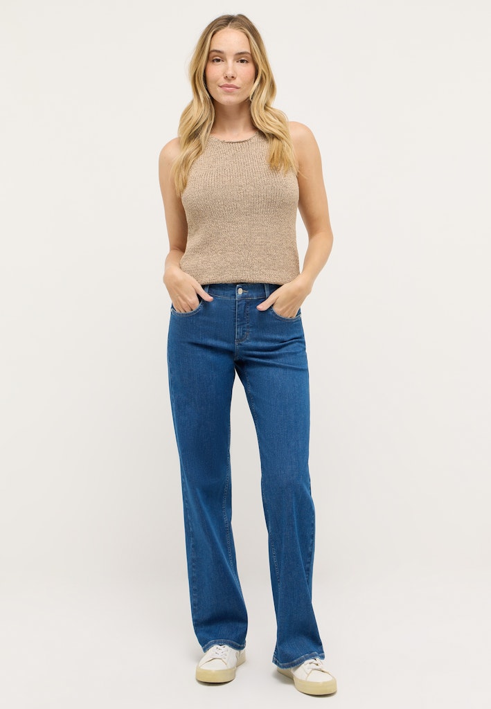 Angels Damen Jeans Mid Blue