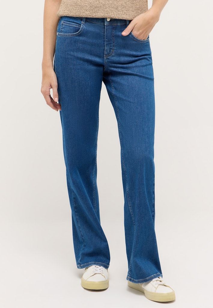 Angels Damen Jeans Mid Blue