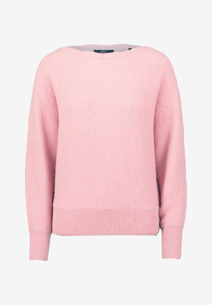 Zero Damen Pullover Rose Melange