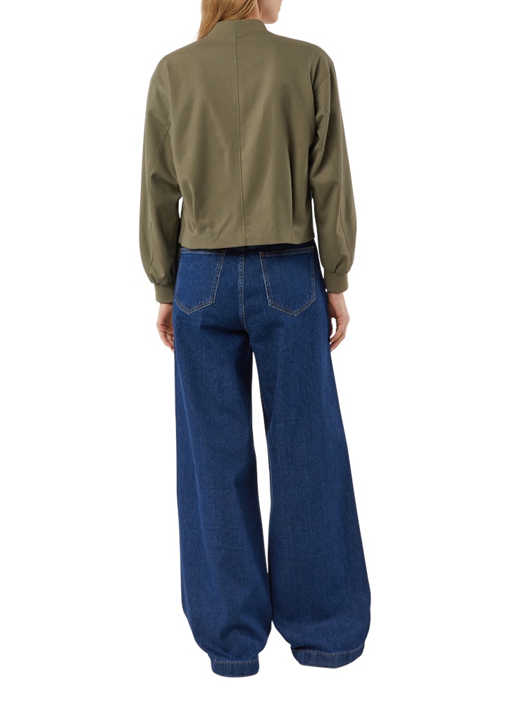 Comma Damen Blazer Green