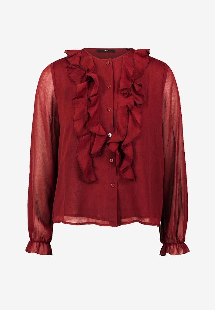 Zero Damen Blusen Cabernet