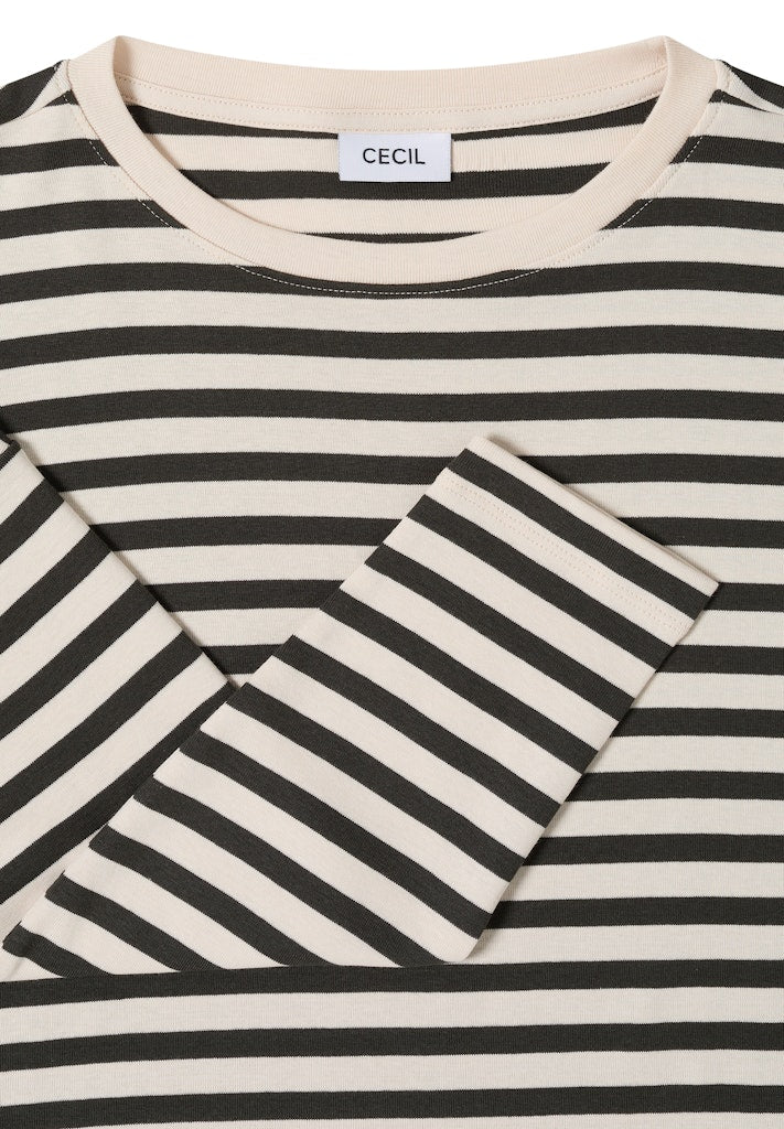 Cecil Damen T-Shirts Raw Khaki