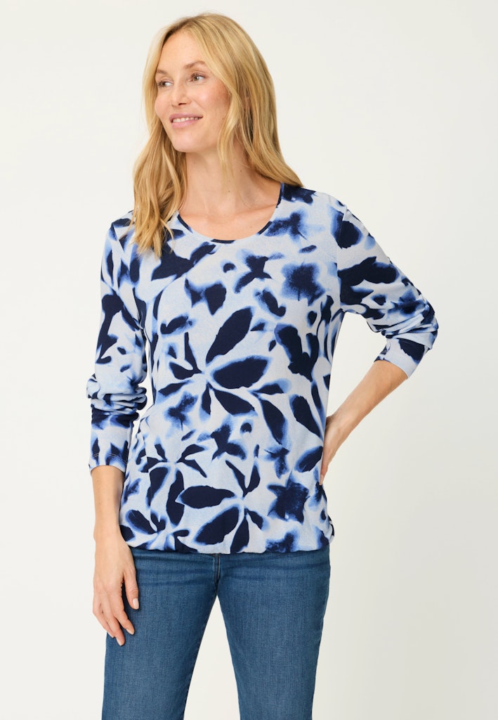 Olsen Damen T-Shirts Ink Blue