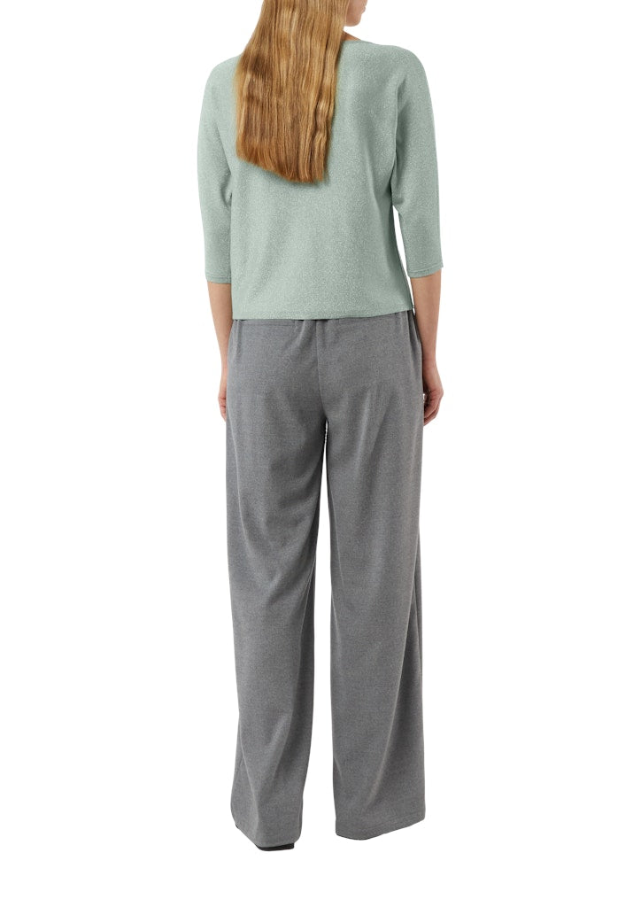 Comma Damen Pullover Blue Green