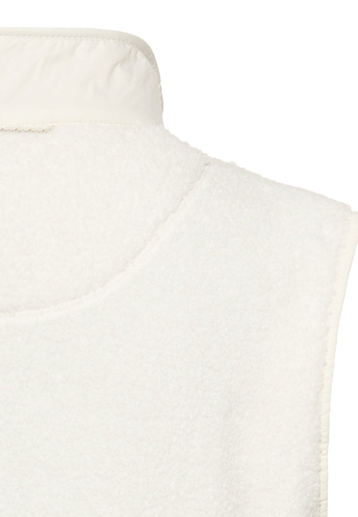 Camel active Damen Outdoorwesten Milkwhite