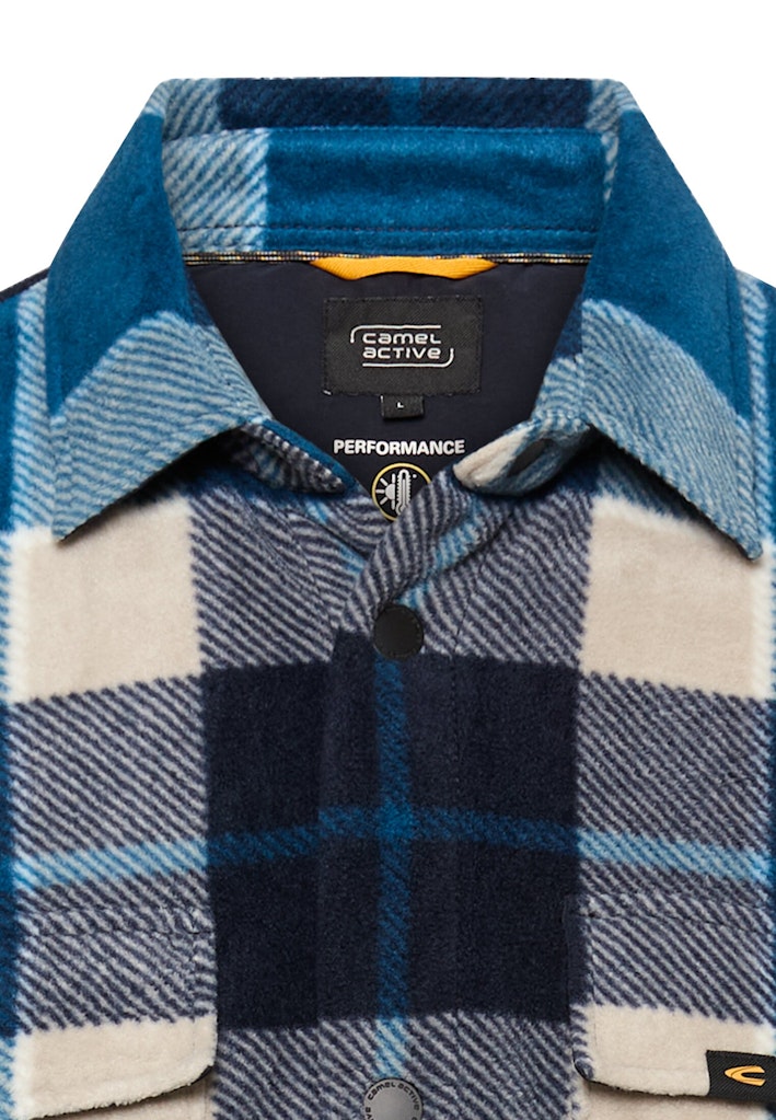 Camel active Herren Hemden Aqua Blue