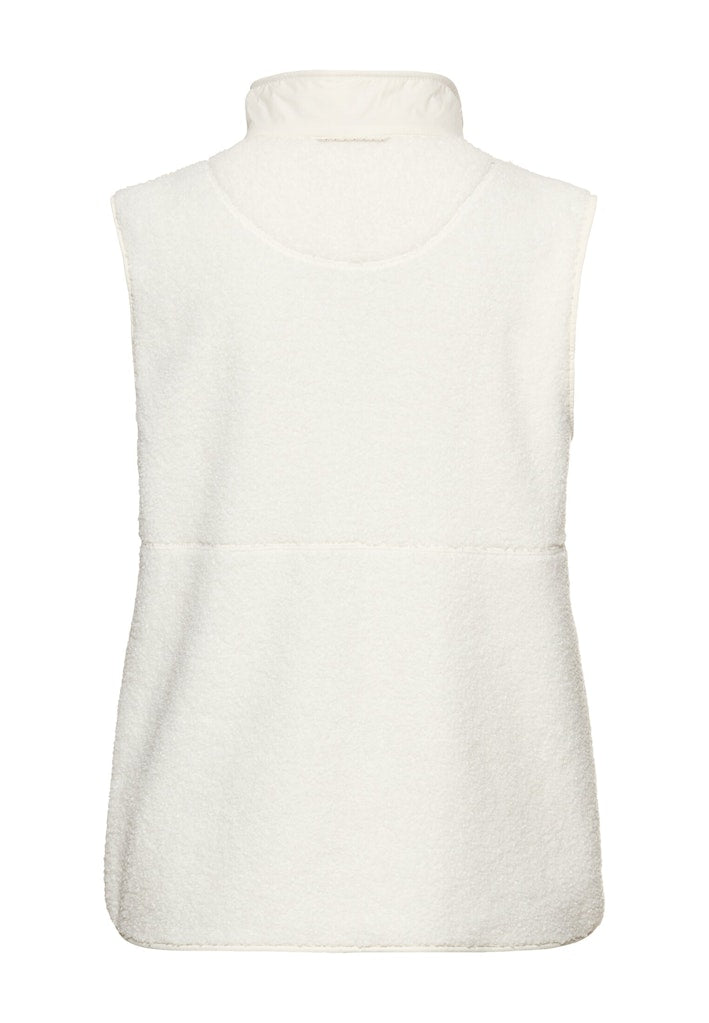 Camel active Damen Outdoorwesten Milkwhite