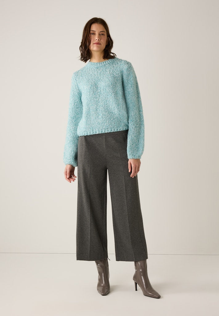 More & More Damen Pullover Blue Haze
