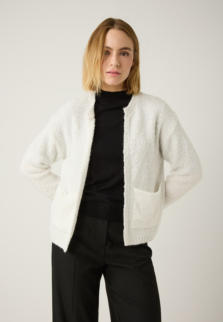 More & More Damen Pullover Off White