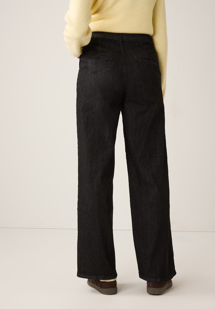 More & More Damen Jeans Dark Grey