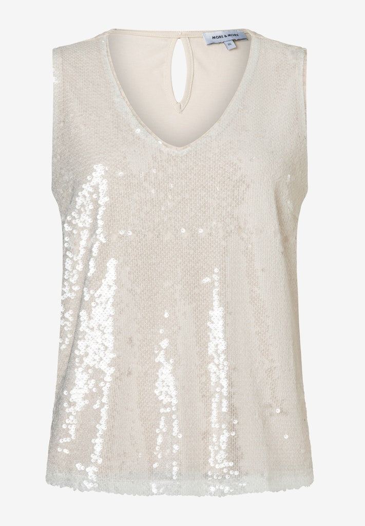 More & More Damen Tops Powder Cre