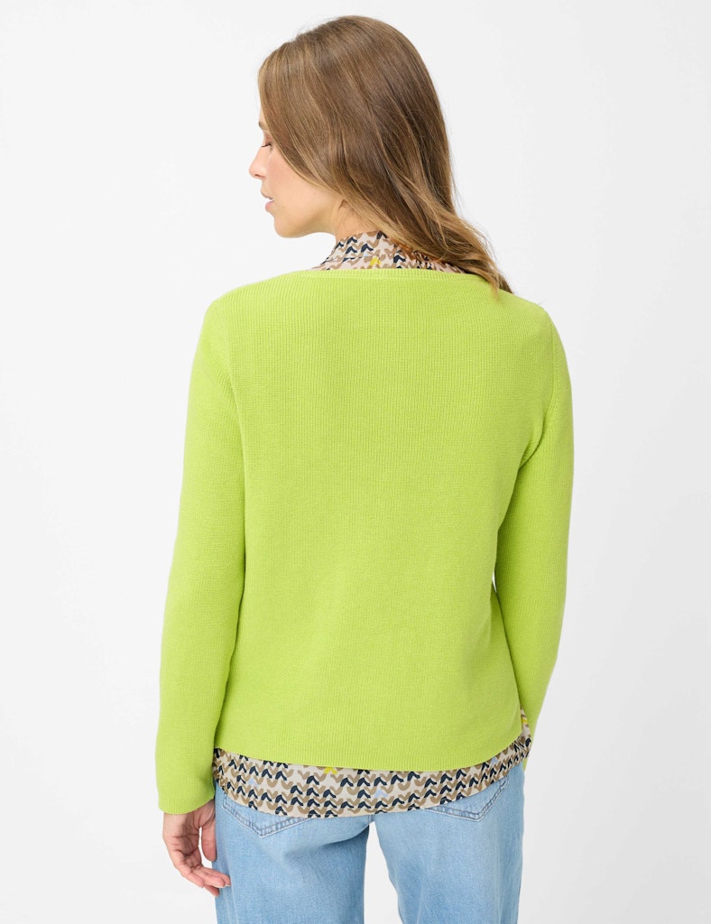 Brax Damen Pullover Moss Pearl