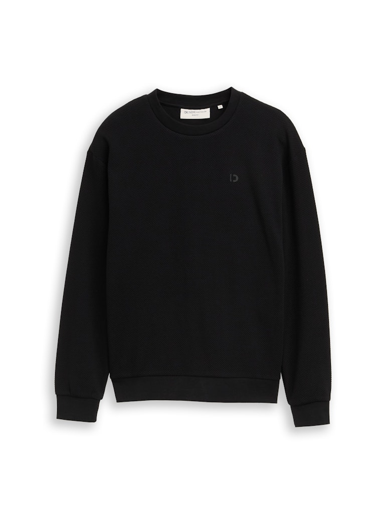 Tom Tailor denim Herren Sweatshirts Black
