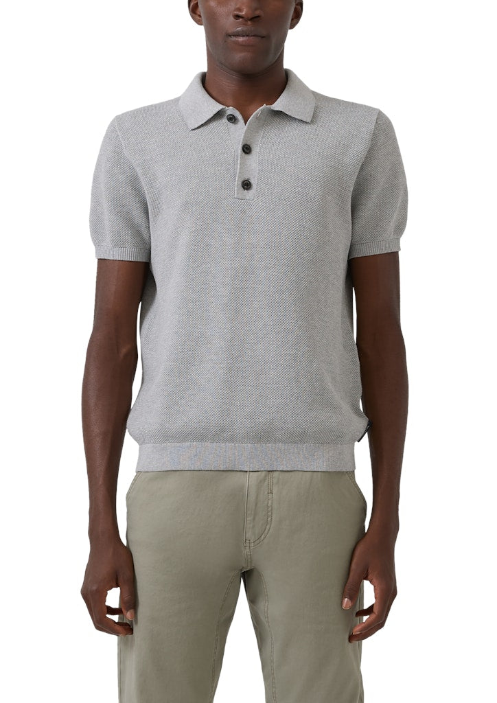 S. Oliver red Herren Pullover Grey/Black